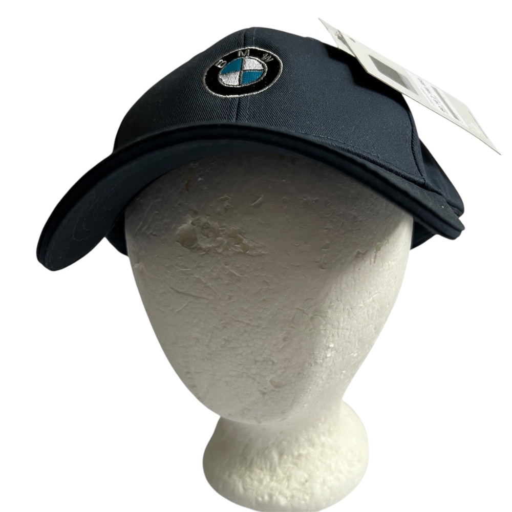 BMW Hat Blue Adjustable Slide New NWT One Size 100% Cotton
